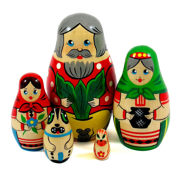 Turnip Family Nesting Doll The Toy Quest