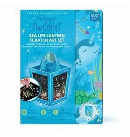 Totally Twilight Sea Life Lantern Scratch Art Set