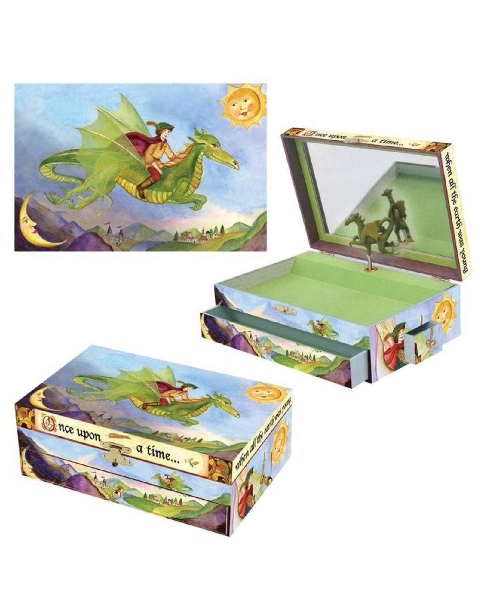 Dragons World Music Box