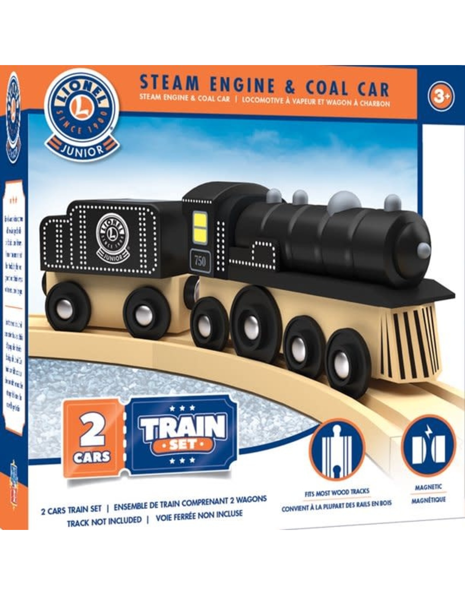 Steam Engine and Coal Car