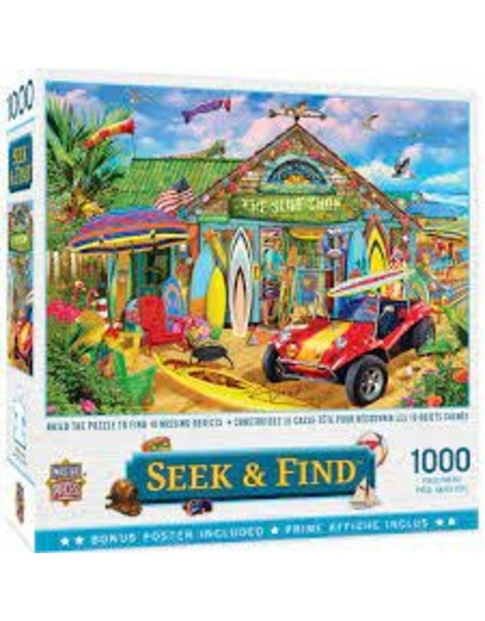 Seek & Find, Beach Time Fun 1000 pc