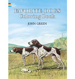 Favorite Dogs Coloring Book - John Green