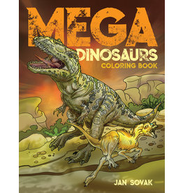 Mega Dinosaur Coloring Book - Jan Sovak