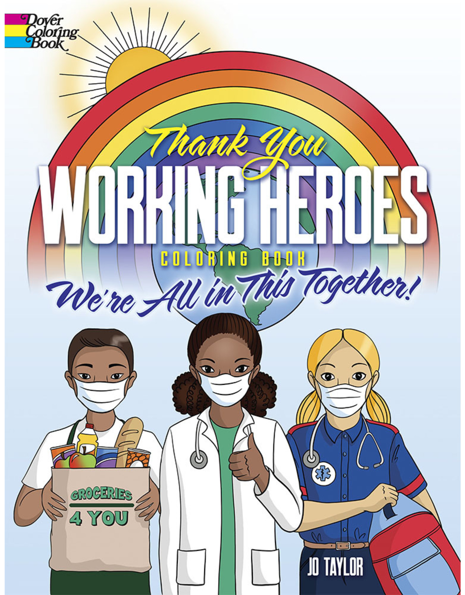 Thank You Working Heroes Coloring Book - Jo Taylor