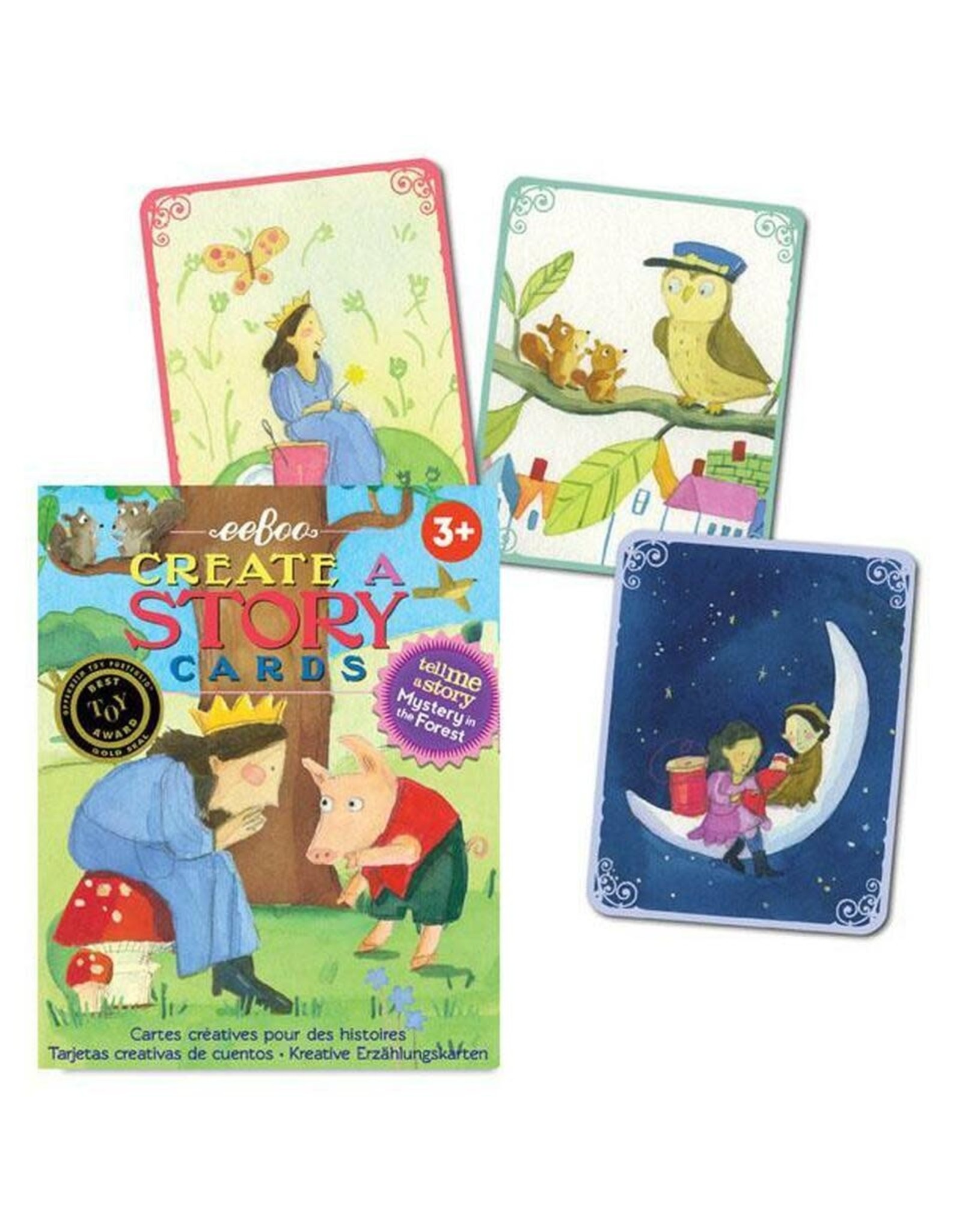 Mystery In The Forest: Create A Story Cards