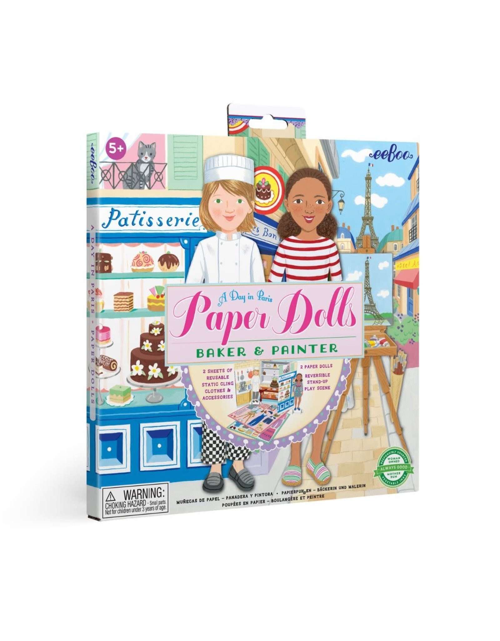 Paper Dolls: Baker & Painter