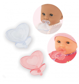 Set of 2 Pacifiers - for 12" Dolls