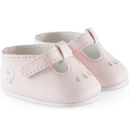 Doll Shoes - Pink with Ankle Strap