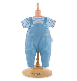 12" Doll T-Shirt & Overalls