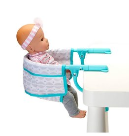 Clip-on High Chair Soft Gray