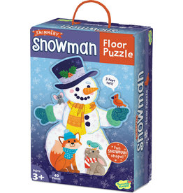 Shimmery Snowman 40 pc