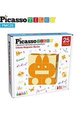 PicassoTiles 25pc Magnetic Cube Puzzle