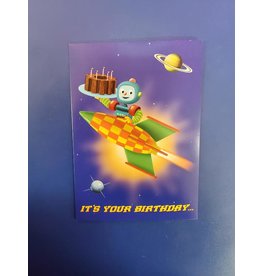 Have A Blast Robot Birthday Card