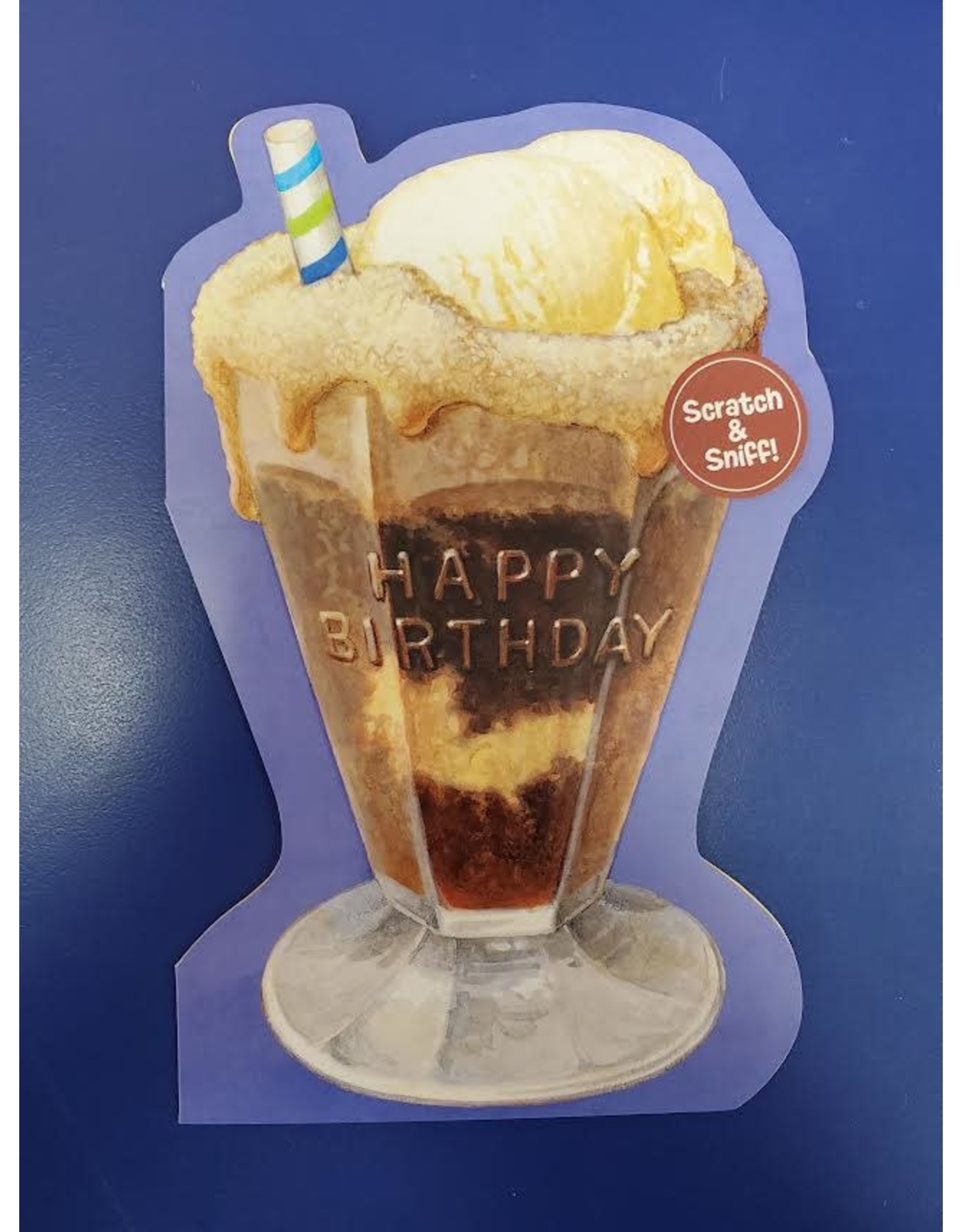 Scratch & Sniff: Root Beer Float Card