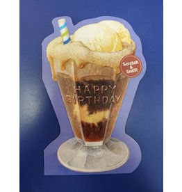 Scratch & Sniff: Root Beer Float Card