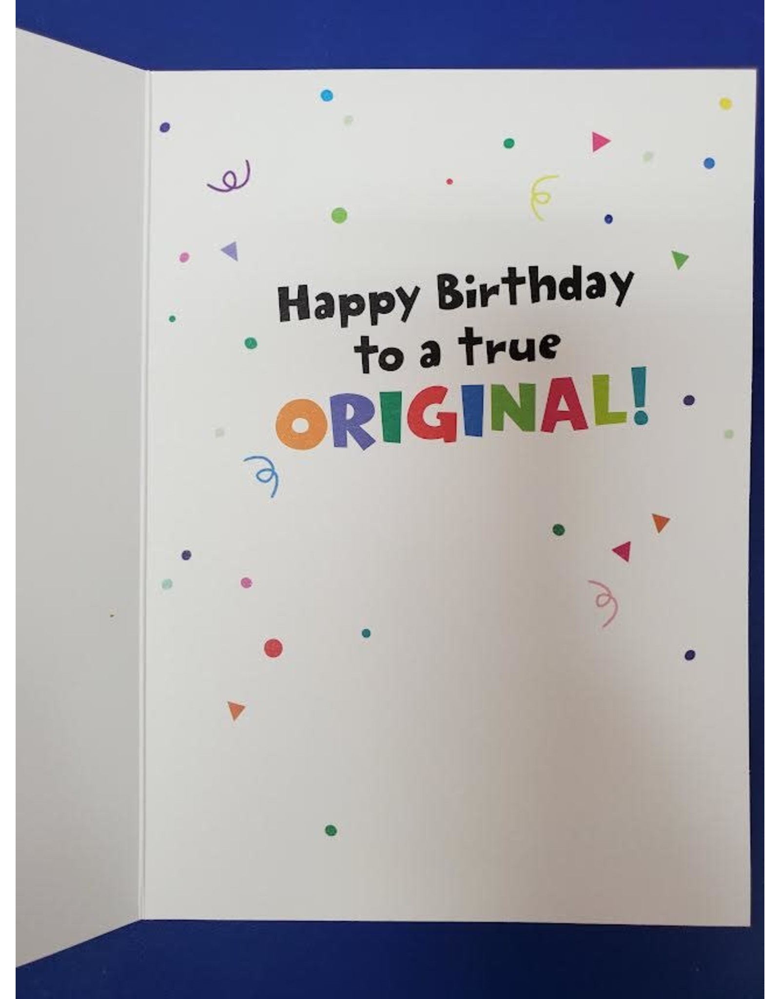 Zebra Googly-Eyes Birthday Card