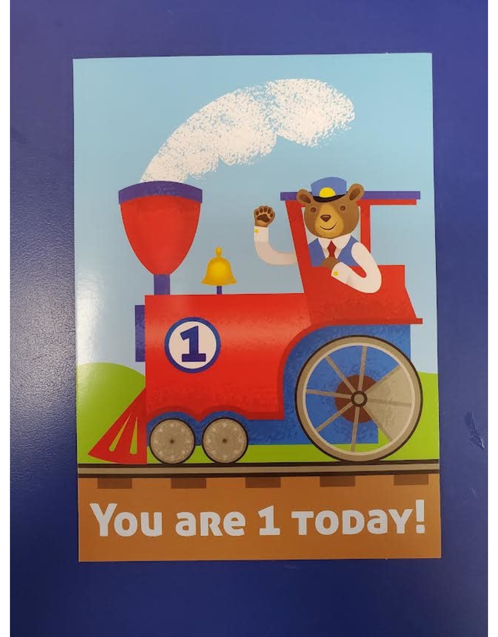 Train 1 Birthday Card