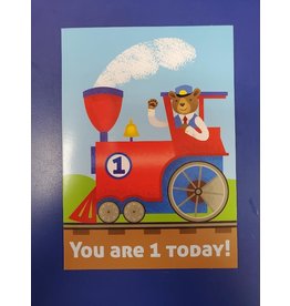 Train 1 Birthday Card