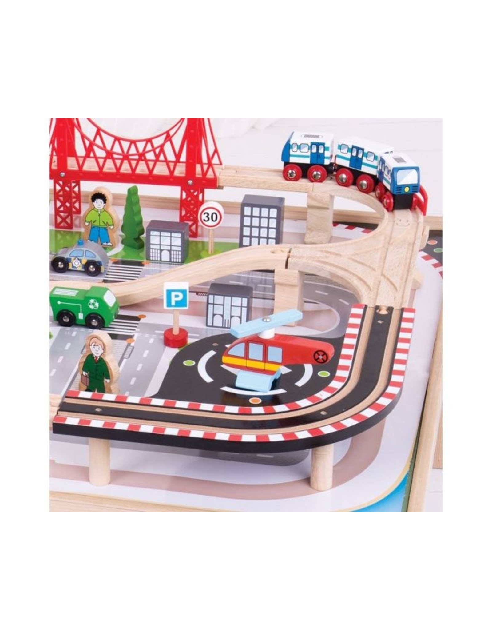 City Train Set and Table