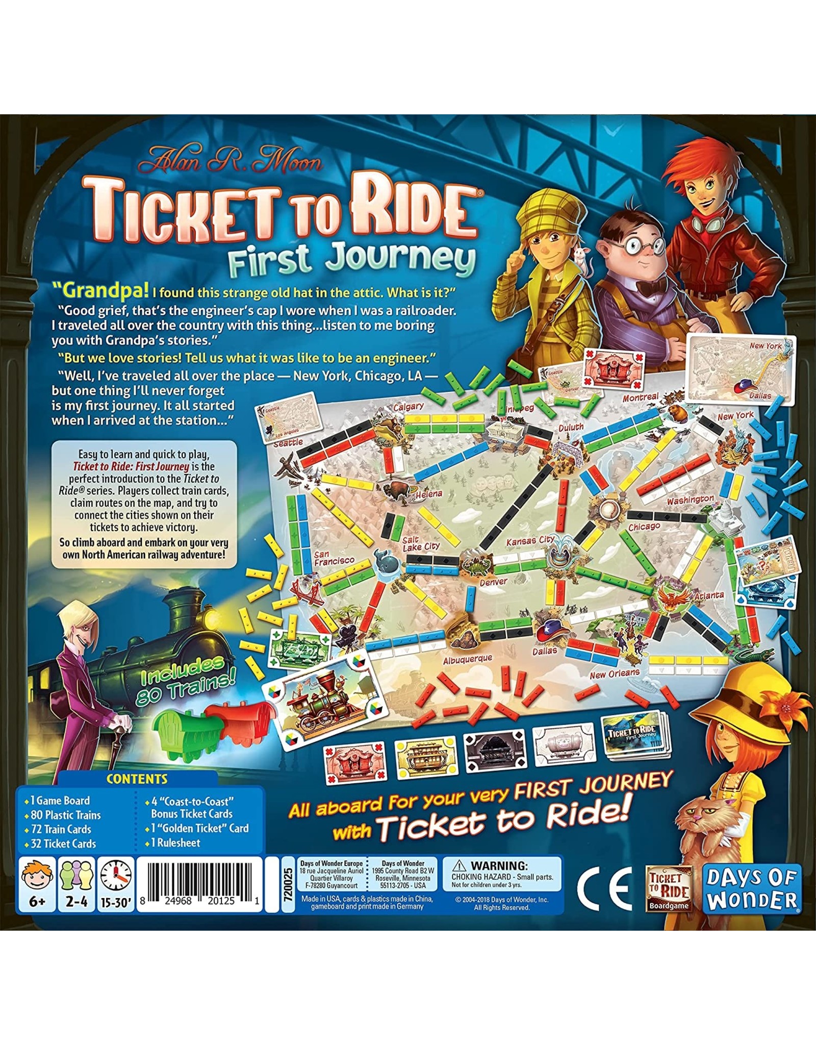 Ticket To Ride First Journey