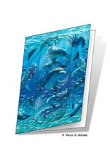 3D Dolphin Card and Bookmark