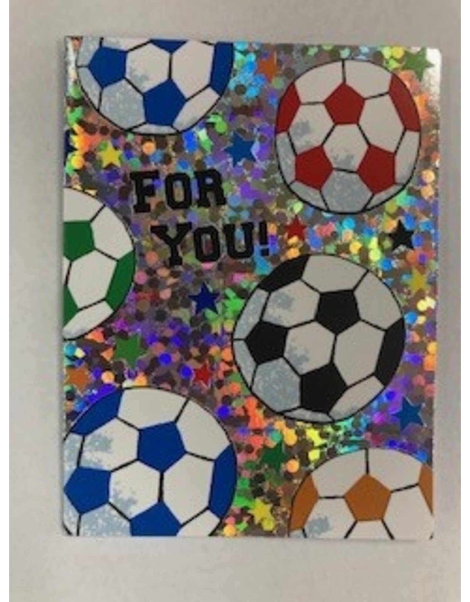 Foil: Soccer Enclosure Card