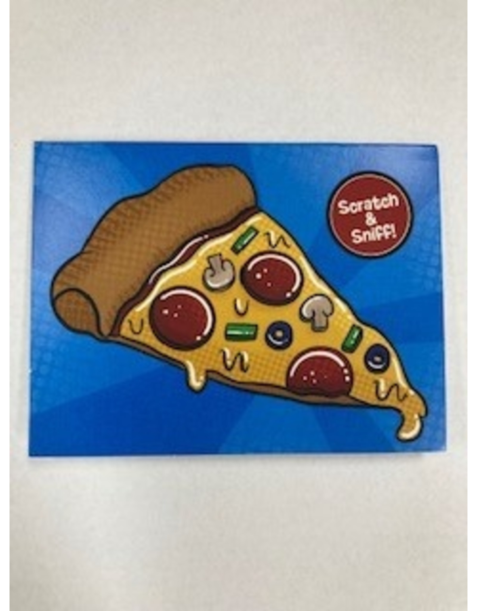 Scratch & Sniff: Pizza Enclosure Card
