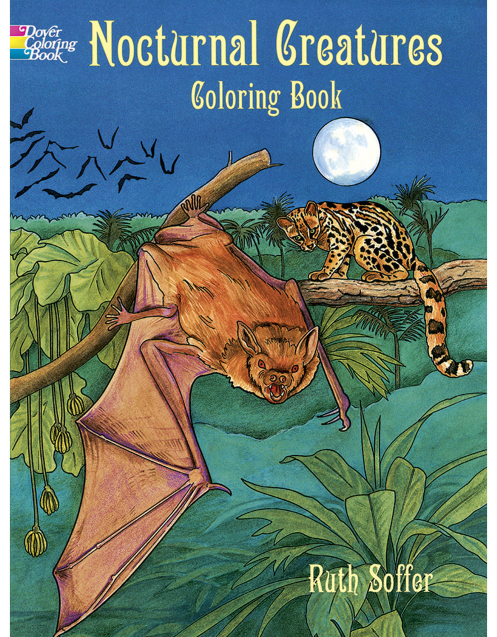 Nocturnal Creatures Coloring Book - Ruth Soffer