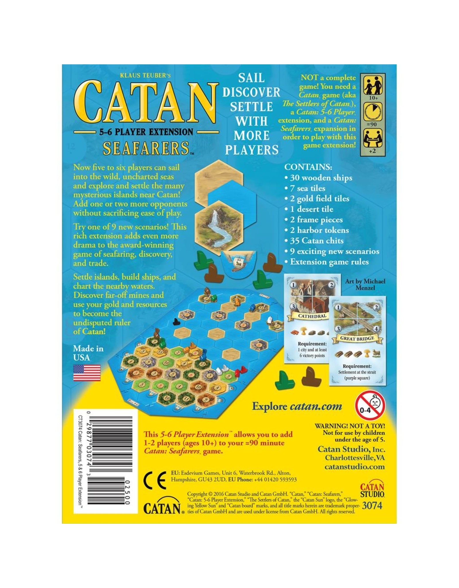 Catan 5-6 Player Expansion Seafarers