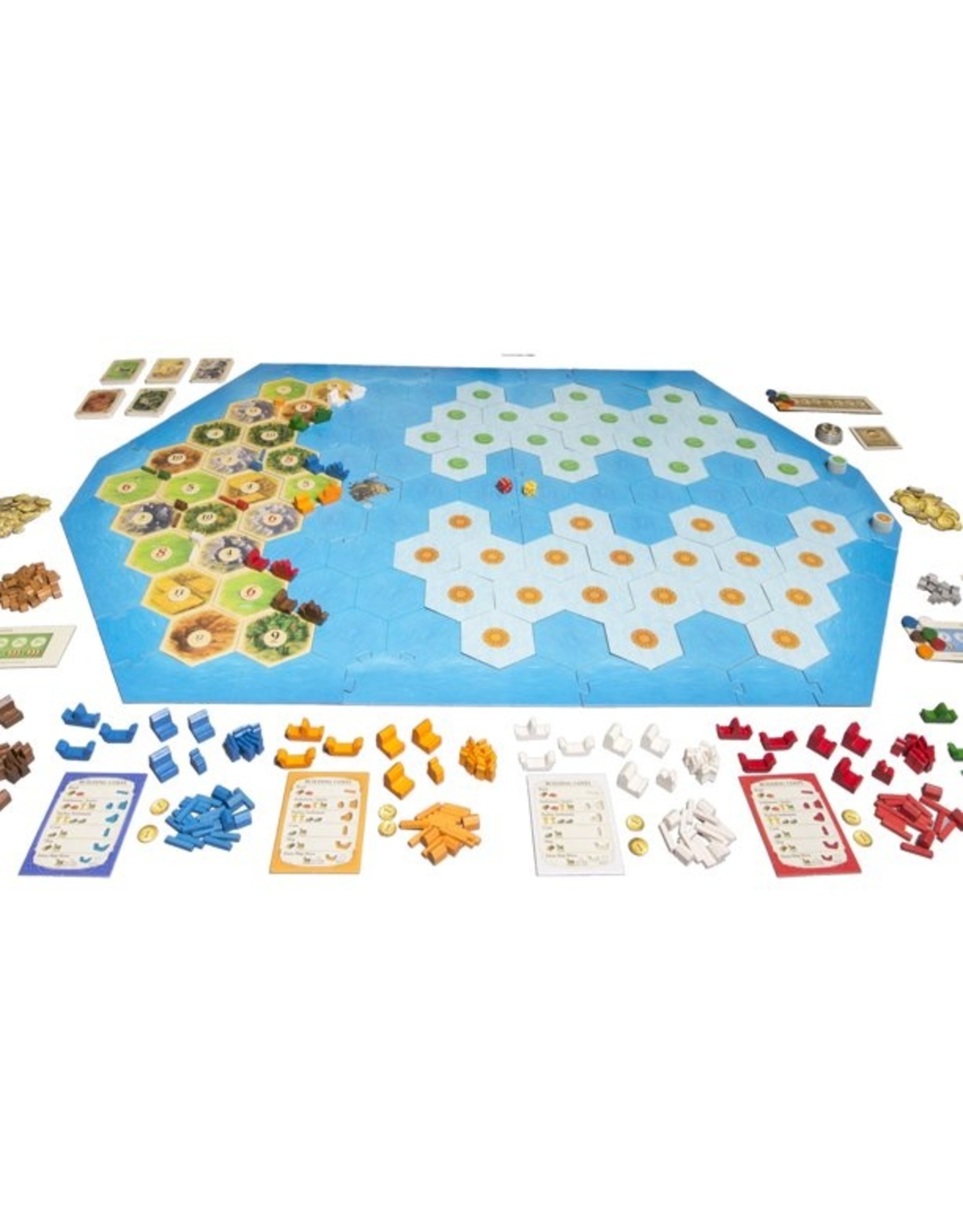 Catan 5-6 Player Extension Explorers & Pirates