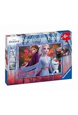 Frozen 2: Frosty Adventure 2 Puzzles 24 pc Each