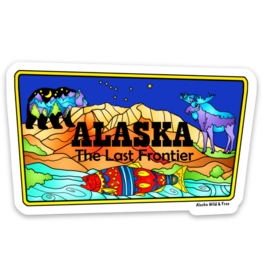 Alaska License Plate Magnet