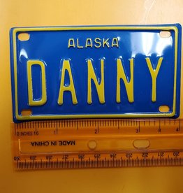 DANNY Mini License Plate