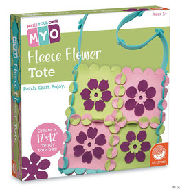 Myo: Fleece Flower Totebag