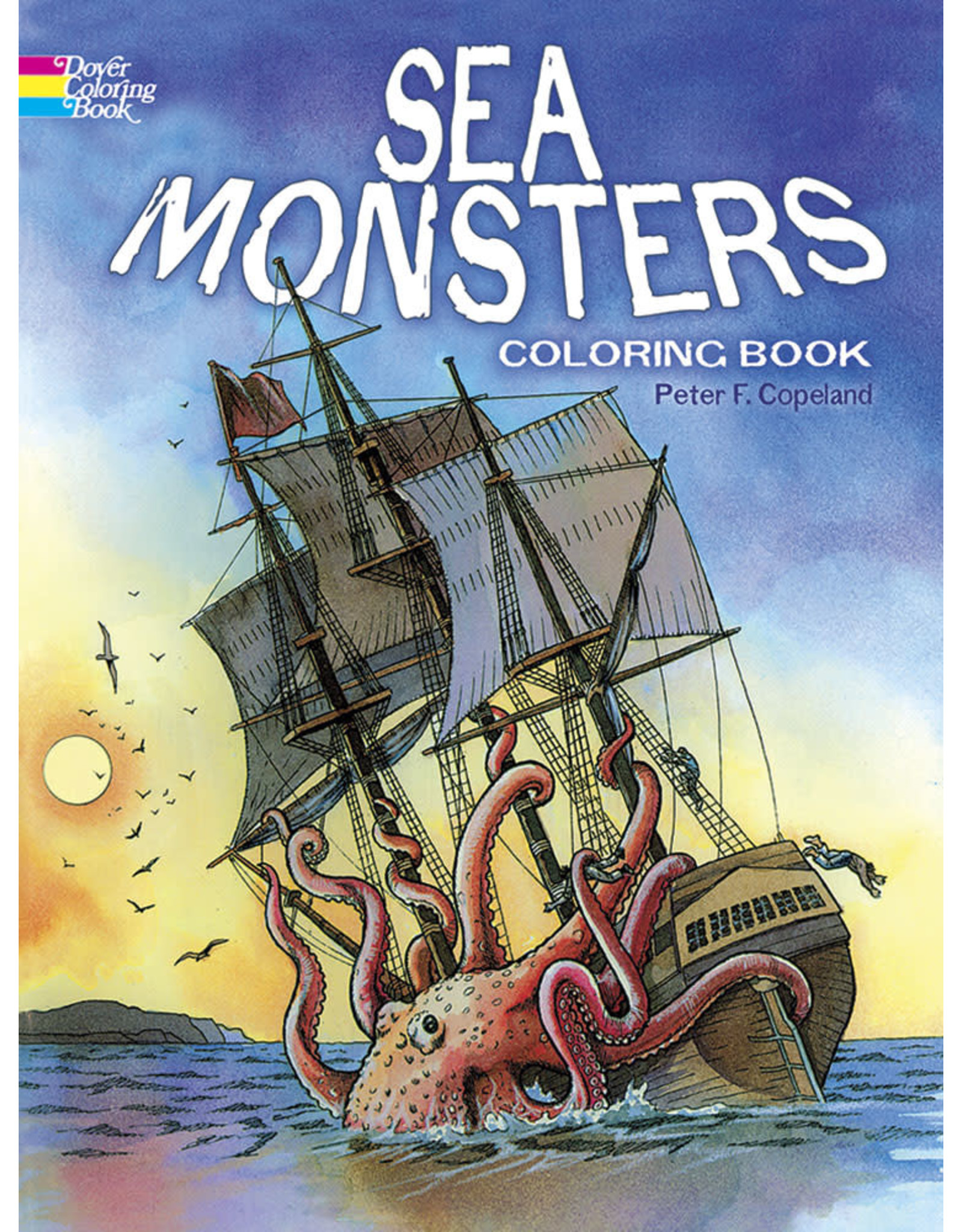 Sea Monsters Coloring Book - Peter F. Copeland