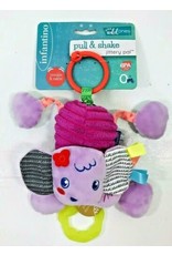 Pull & Shake  Jittery Pal - Purple Elephant