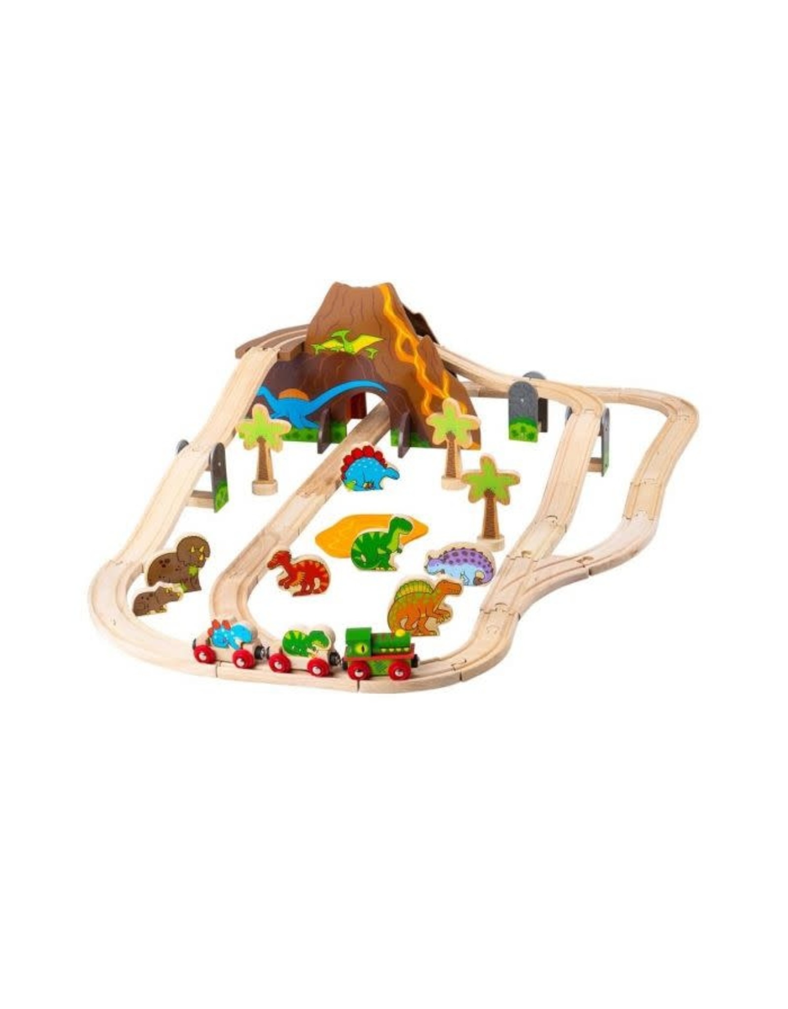 Dinosaur Railway Set