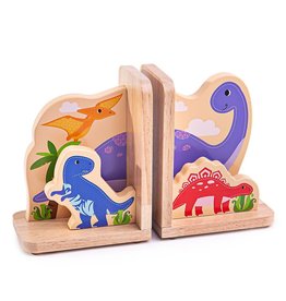 Dinosaur Bookends