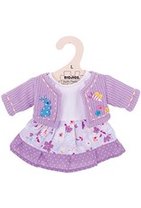 Small Lilac Dress and Cardigan