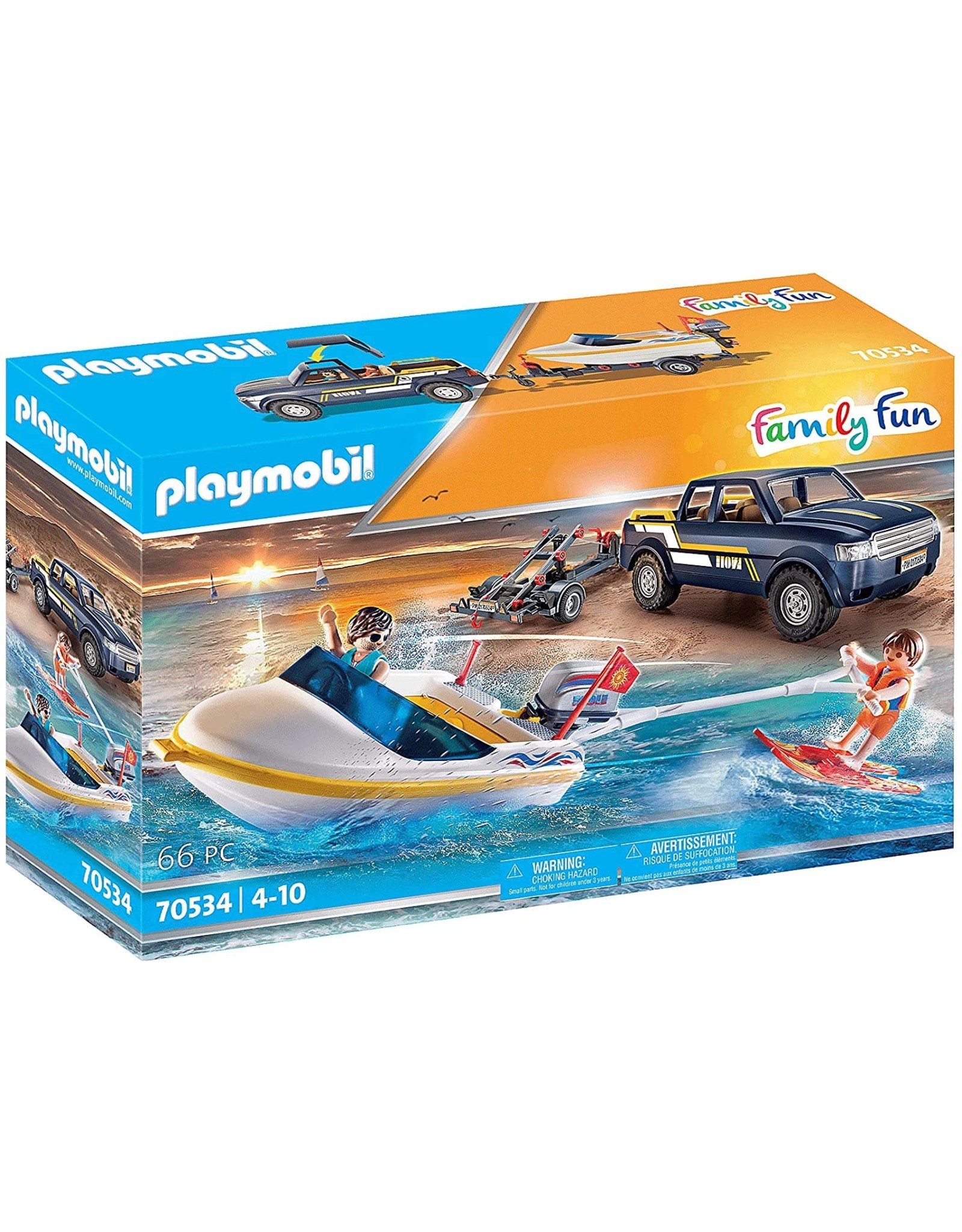 Pick-Up with Speedboat 70534