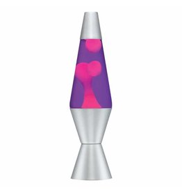 Lava Lamp Pink Purple 14.5"