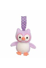 Purple Owl Stroller Toy