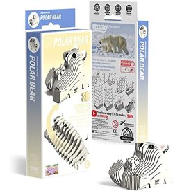 Polar Bear 3D Cardboard Model Kit