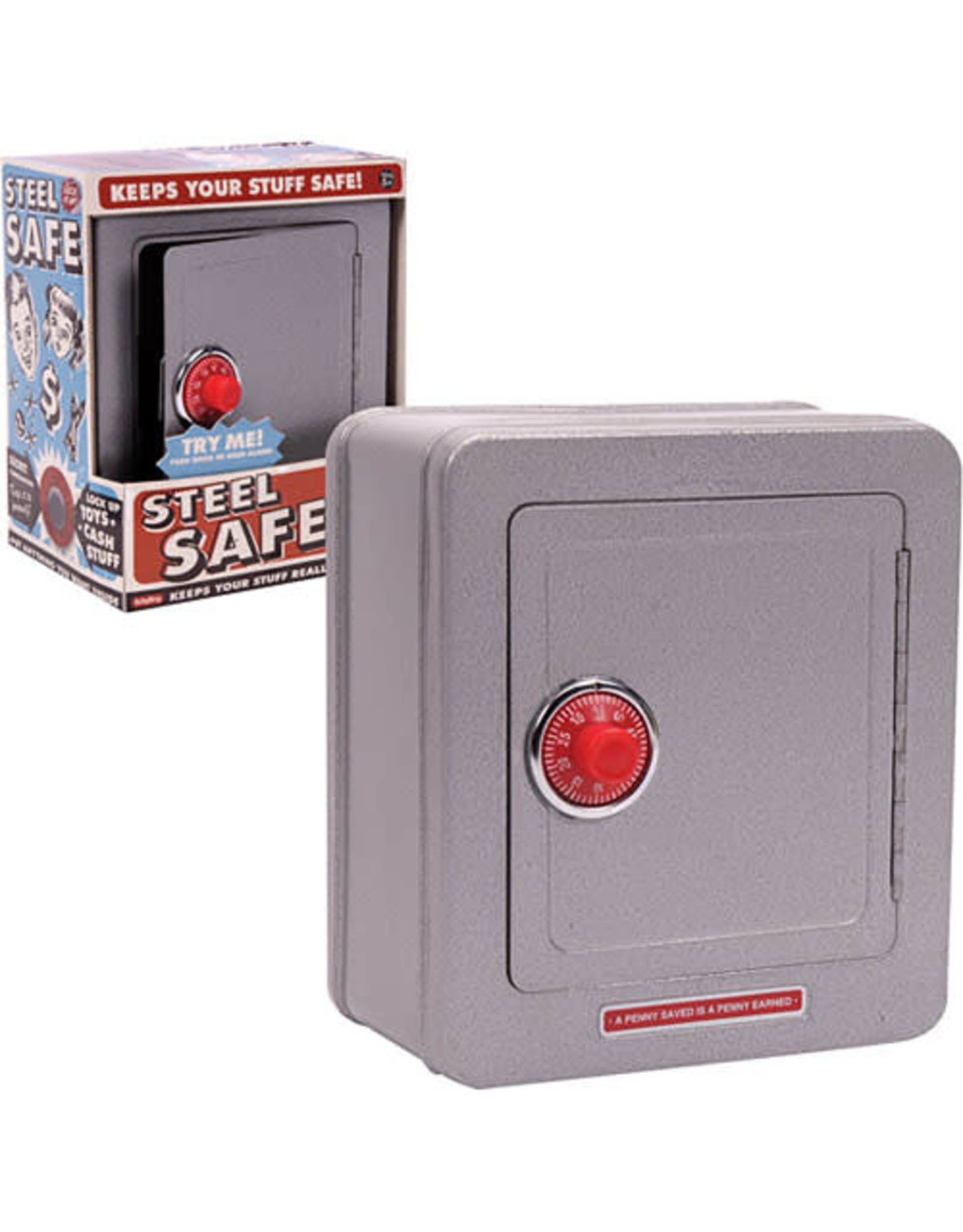 Steel Safe with Alarm 8.5"