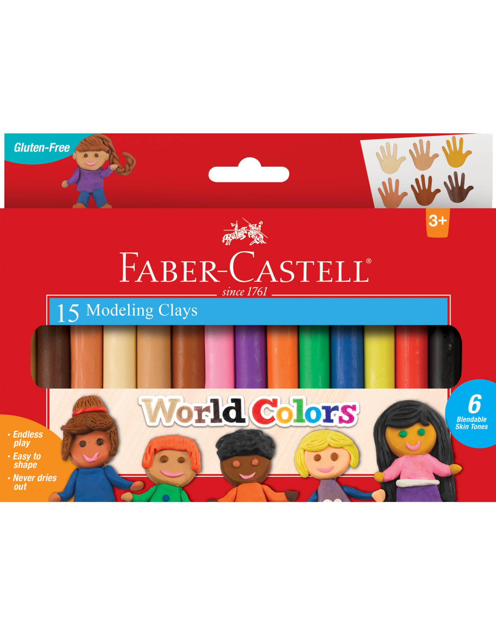 World Colors - 15ct Modeling Clay