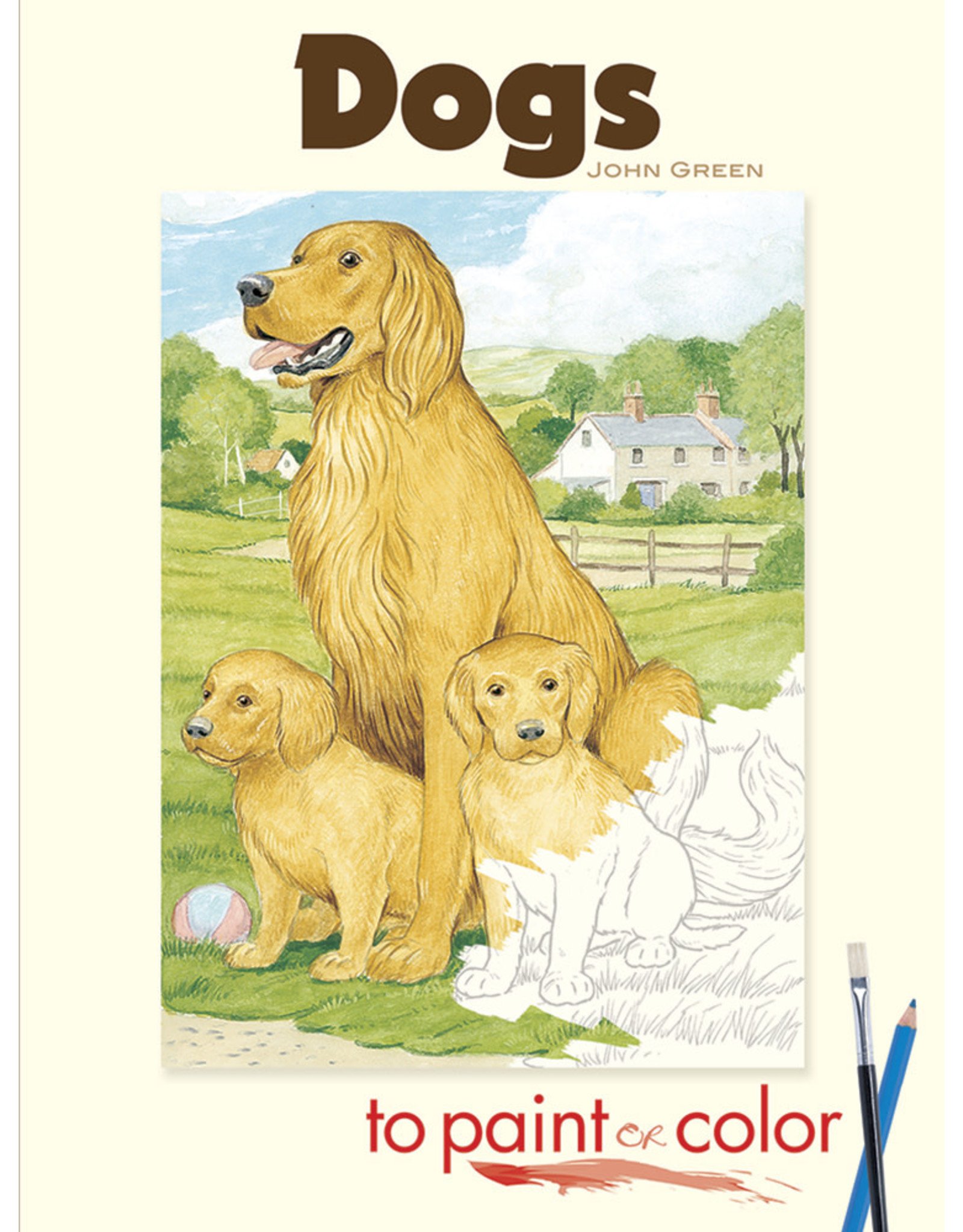 Dogs to Paint or Color - John Green