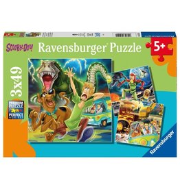 Scooby Doo 3 Puzzles 49 pc Each