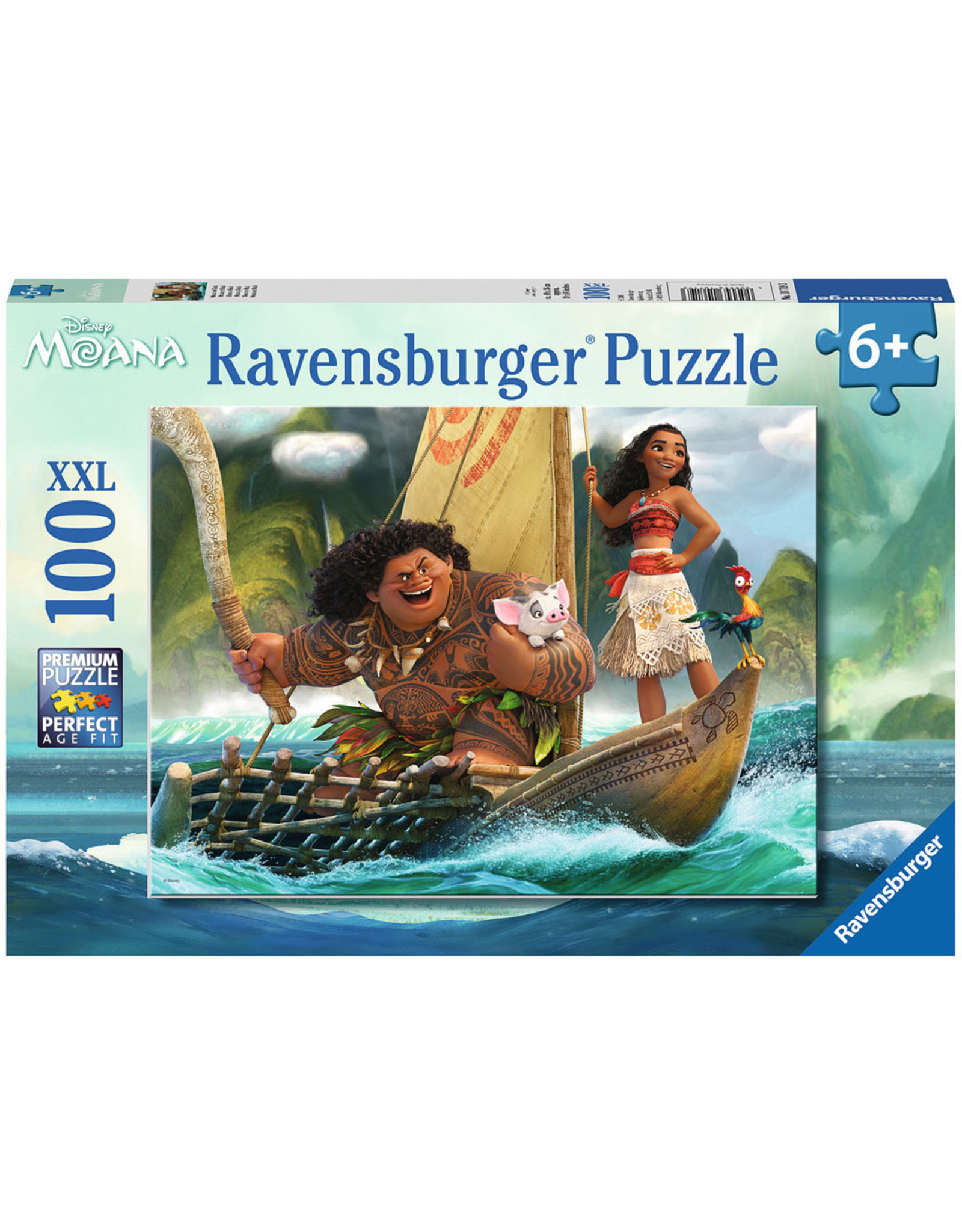 Moana and Maui 100 pc