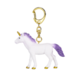 Unicorn Keychain Standing Purple