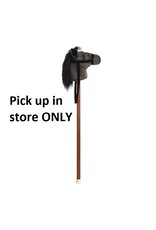 37" Jack Dark Dapple Horse Stick Horse
